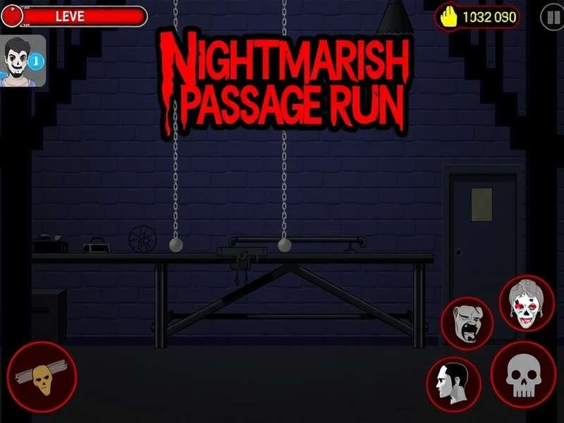 Nightmarish Passage Run Character Customization